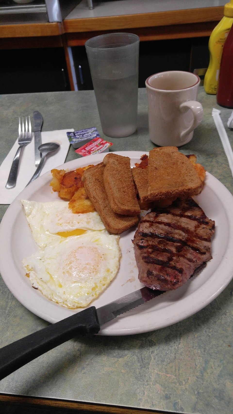 Steak and Eggs